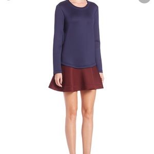 BCBG neoprene long sleeve dress